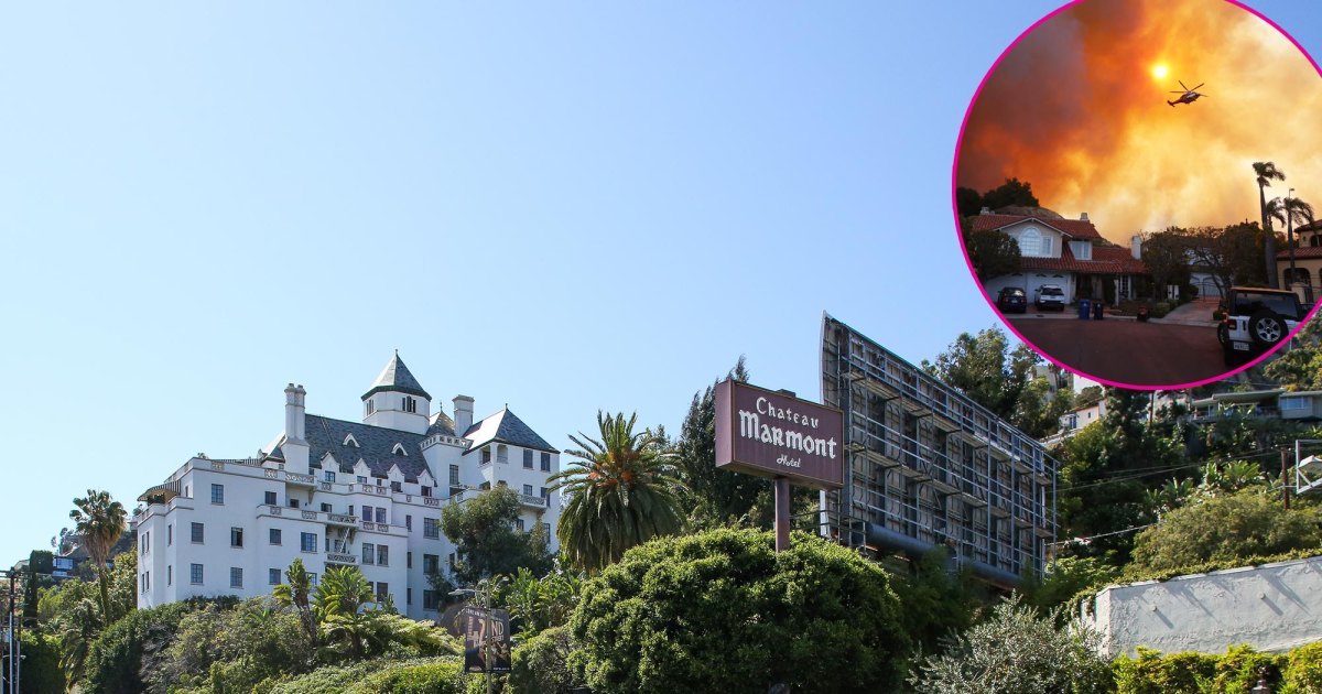 chateau-marmont-fire-evacuees