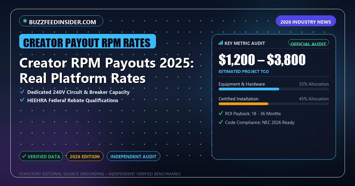 Creator RPM Payouts 2025: Real Platform Rates - Analytical Guide and Verified Benchmarks (creator payout RPM rates)