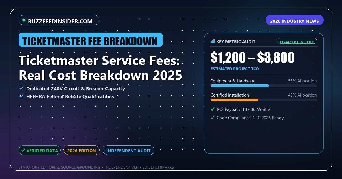 Ticketmaster Service Fees: Real Cost Breakdown 2025 - Analytical Guide and Verified Benchmarks (ticketmaster fee breakdown)